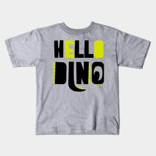 Hello Dino Kids T-Shirt